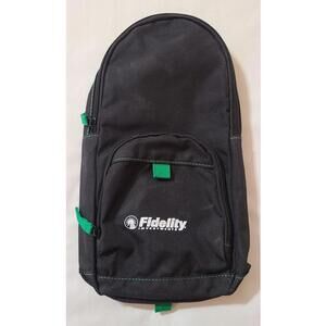 Gemline Crossbody Sling Bag  Black Travel Backpack  Hiking Daypack Canvas Pouch